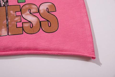 Majestik “Soul & Light in Darkness” Vintage Tee（Pink）
