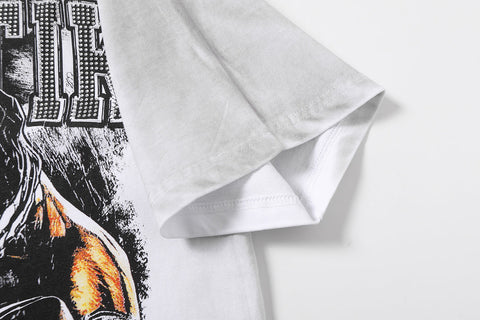 Majestik “Gridiron Eagle” Vintage White Tee