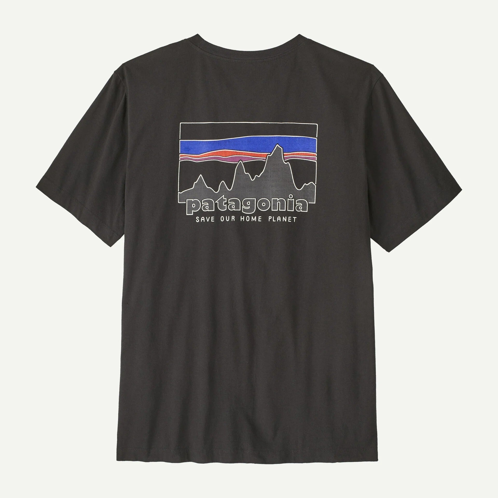 Patagonia Men '73 Skyline T-Shirt - Ink Black