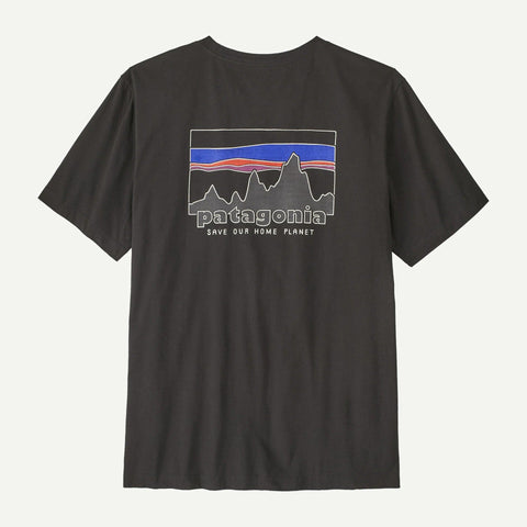Patagonia Men '73 Skyline T-Shirt - Ink Black