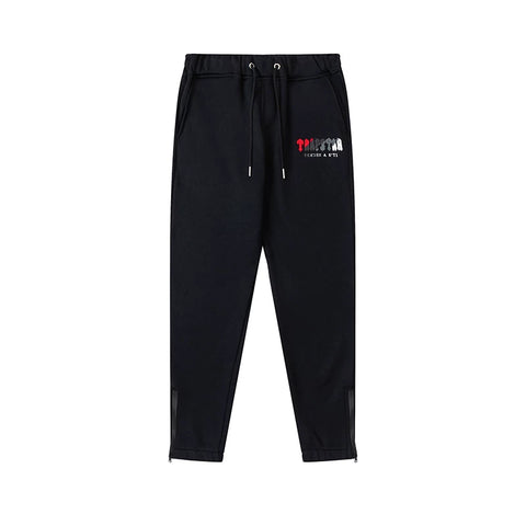 Trapstar niche trendy brand sweatshirt trousers sports leisure suit men and women couple autumn and winter plus velvet letter embroidery (17)