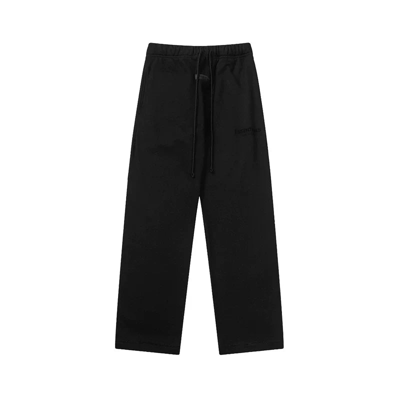 FEAR OF GOD FOG Double Line ESSENTIALS Season 8 High Street Loose Casual Wide Leg Straight Pants (2)
