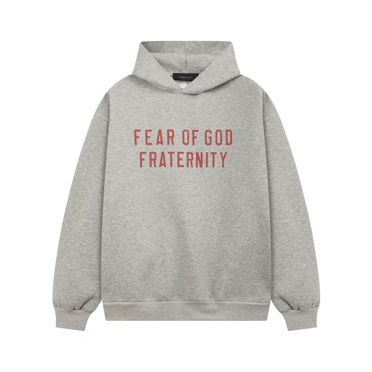 Fog autumn/winter hoodie, sweatpants, long pants with fleece hoodie, versatile letter essentials, loose and trendy ins top (15)