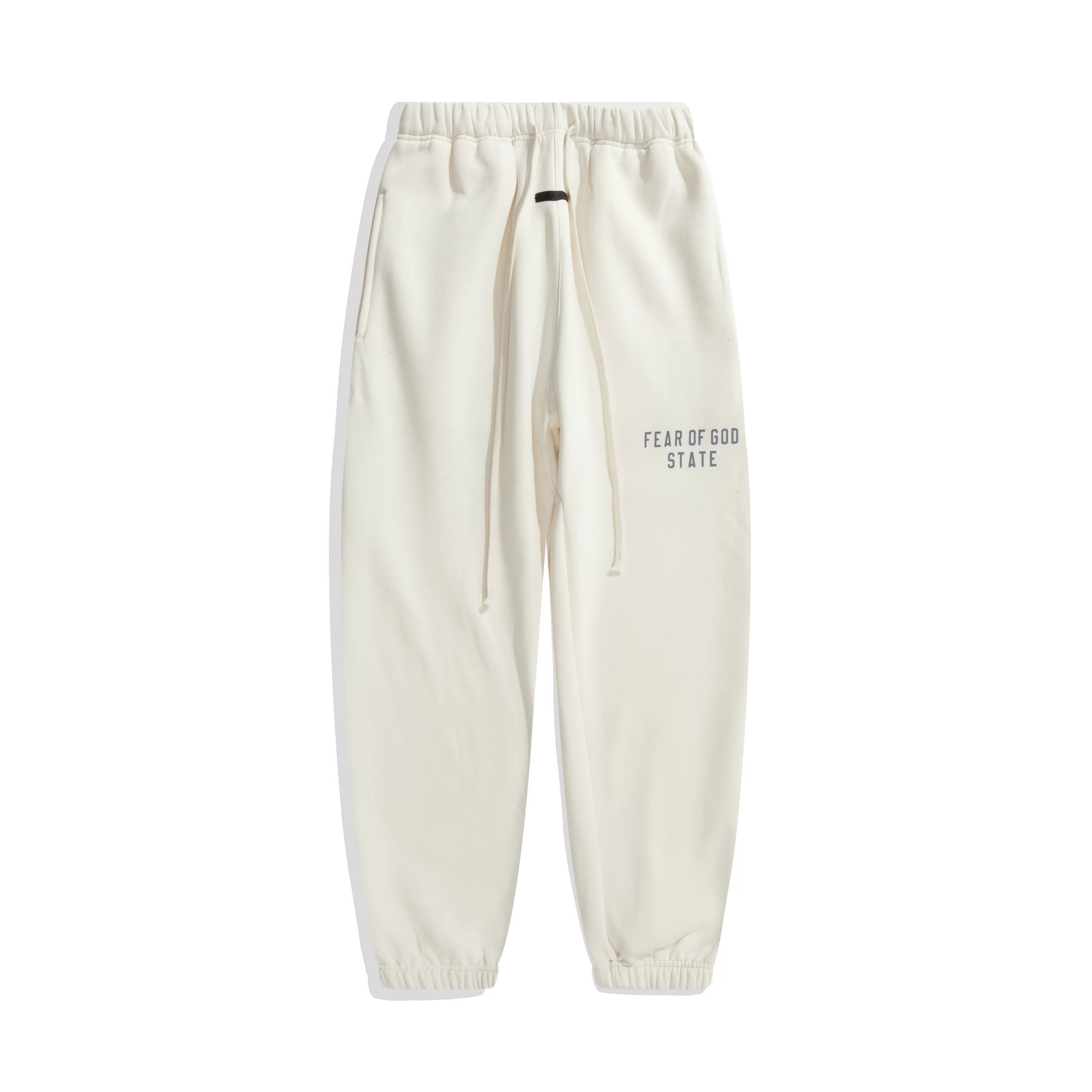 Fog autumn/winter hoodie, sweatpants, long pants with fleece hoodie, versatile letter essentials, loose and trendy ins top (18)