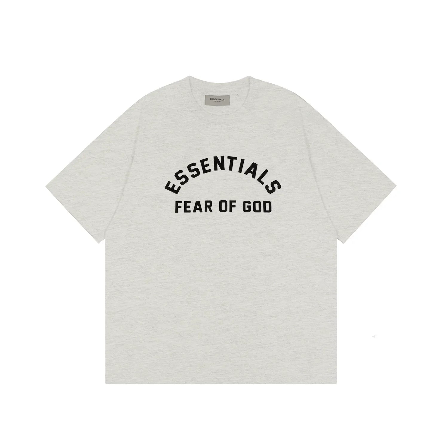 FOG double-line ESSENTIALS short-sleeved T-shirt men European and American couples trendy brand round neck loose cleanfit half-sleeved women (30)