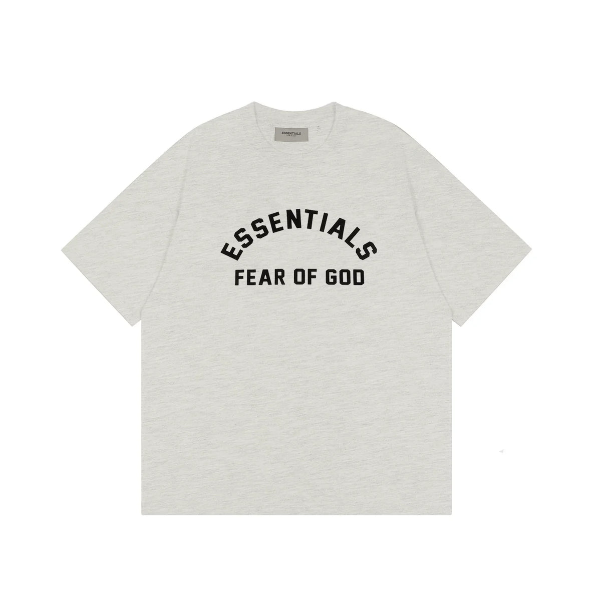 FOG double-line ESSENTIALS short-sleeved T-shirt men European and American couples trendy brand round neck loose cleanfit half-sleeved women (30)