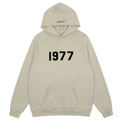 FOG double line heavyweight high street trendy brand hooded sweatshirt with plush loose sweatshirt jacket suitable for men and women, youthful and popular style (7)