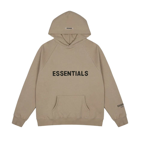 FOG double line heavyweight high street trendy brand hooded sweatshirt with plush loose sweatshirt jacket suitable for men and women, youthful and popular style (19)