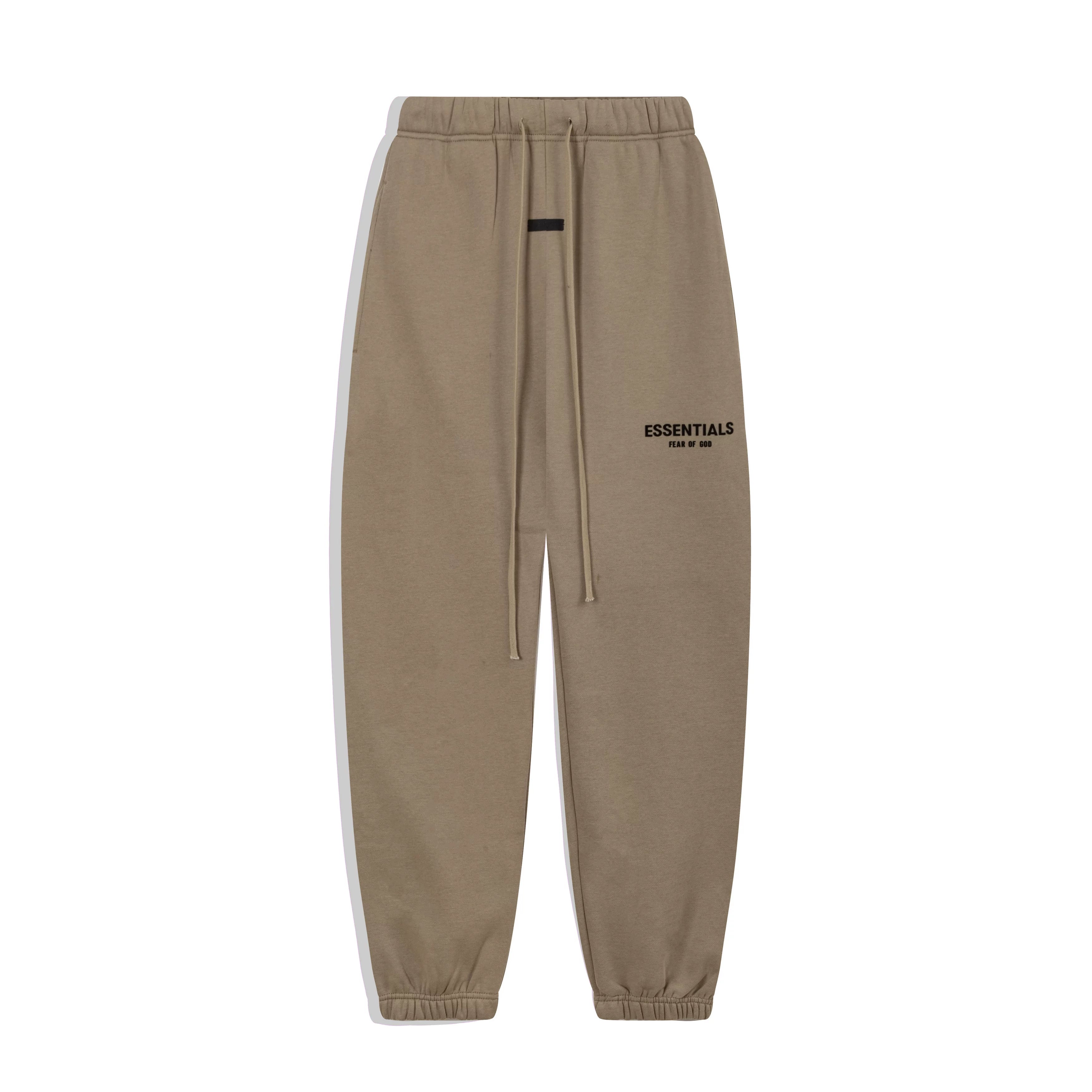 Fog autumn/winter hoodie, sweatpants, long pants with fleece hoodie, versatile letter essentials, loose and trendy ins top (4)