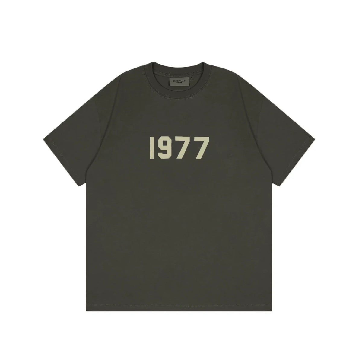 FOG double-line ESSENTIALS short-sleeved T-shirt men European and American couples trendy brand round neck loose cleanfit half-sleeved women (19)