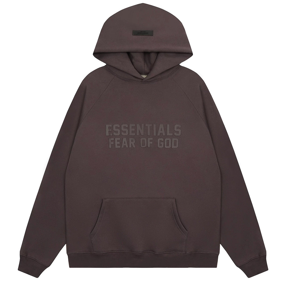 FOG double line heavyweight high street trendy brand hooded sweatshirt with plush loose sweatshirt jacket suitable for men and women, youthful and popular style (41)
