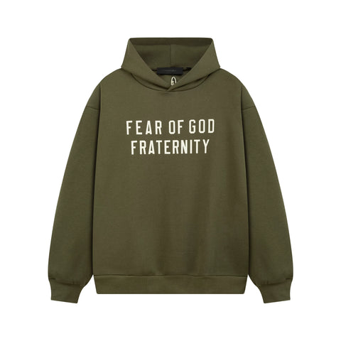 Fog autumn/winter hoodie, sweatpants, long pants with fleece hoodie, versatile letter essentials, loose and trendy ins top (13)