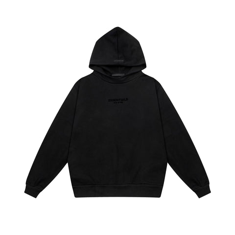 Fog autumn/winter hoodie, sweatpants, long pants with fleece hoodie, versatile letter essentials, loose and trendy ins top (55)