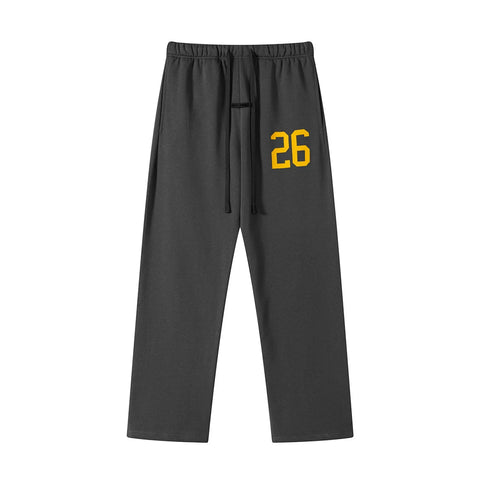 FOG ESSENTIALS American High Street Trendy Brand Sports and Leisure Spring and Autumn Pure Cotton Woolen Hoodie Pants Set for Men (5)