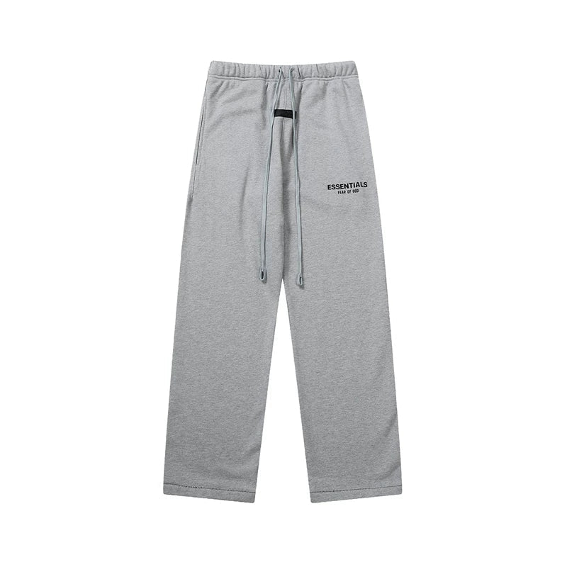 FEAR OF GOD FOG Double Line ESSENTIALS Season 8 High Street Loose Casual Wide Leg Straight Pants (3)