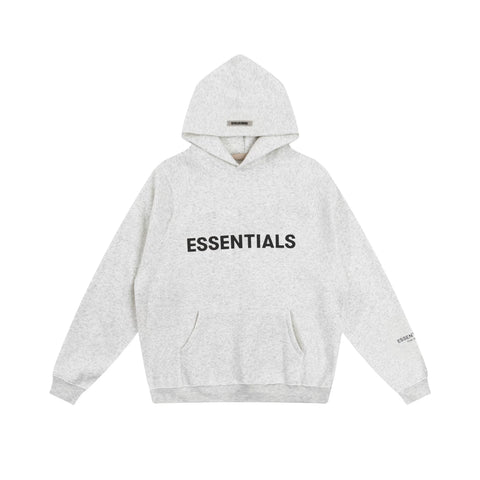 Fog autumn/winter hoodie, sweatpants, long pants with fleece hoodie, versatile letter essentials, loose and trendy ins top (32)