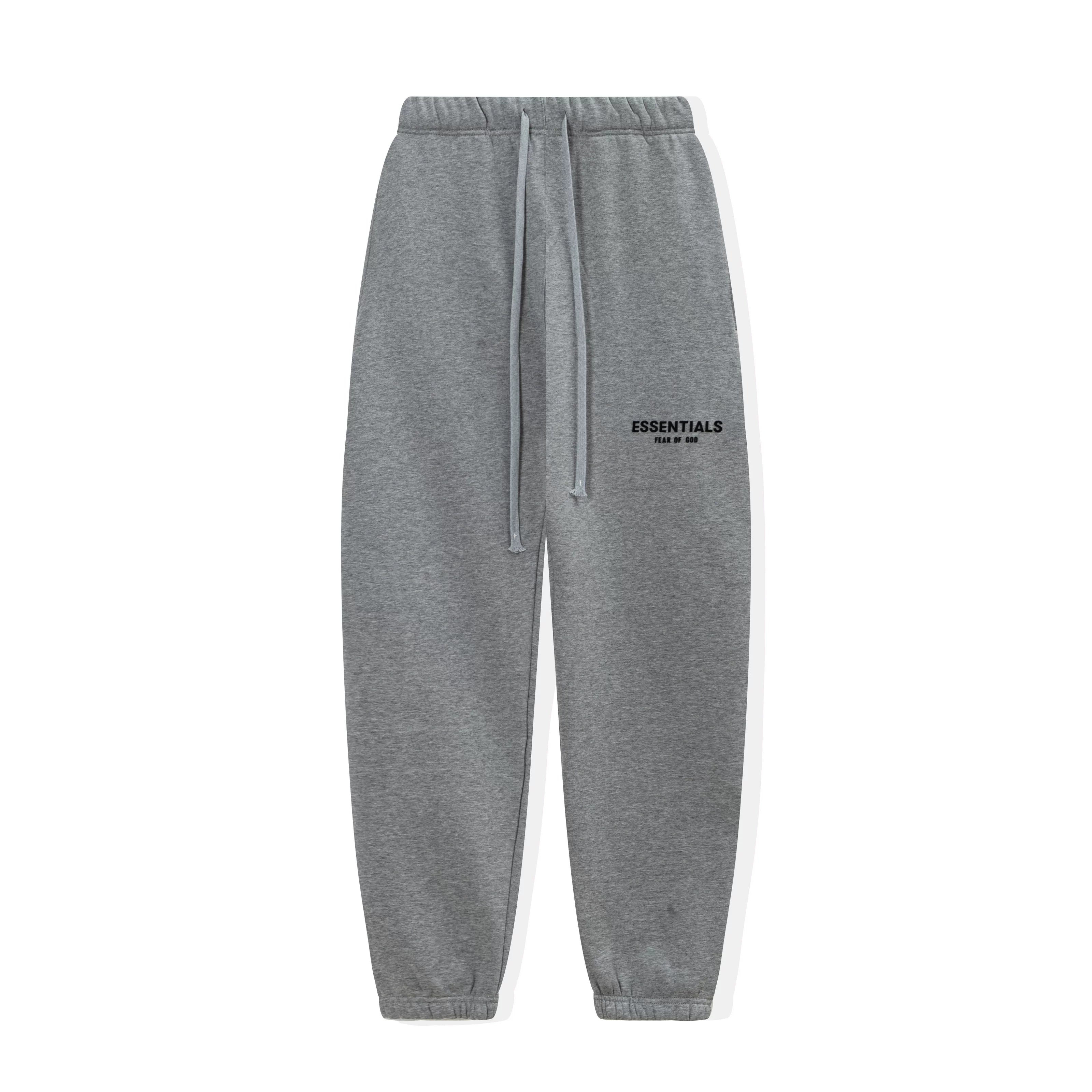 Fog autumn/winter hoodie, sweatpants, long pants with fleece hoodie, versatile letter essentials, loose and trendy ins top (1)