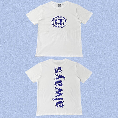 ADWYSD White @ Symbol Double‑Sided Tee
