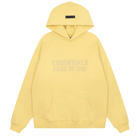 FOG double line heavyweight high street trendy brand hooded sweatshirt with plush loose sweatshirt jacket suitable for men and women, youthful and popular style (38)