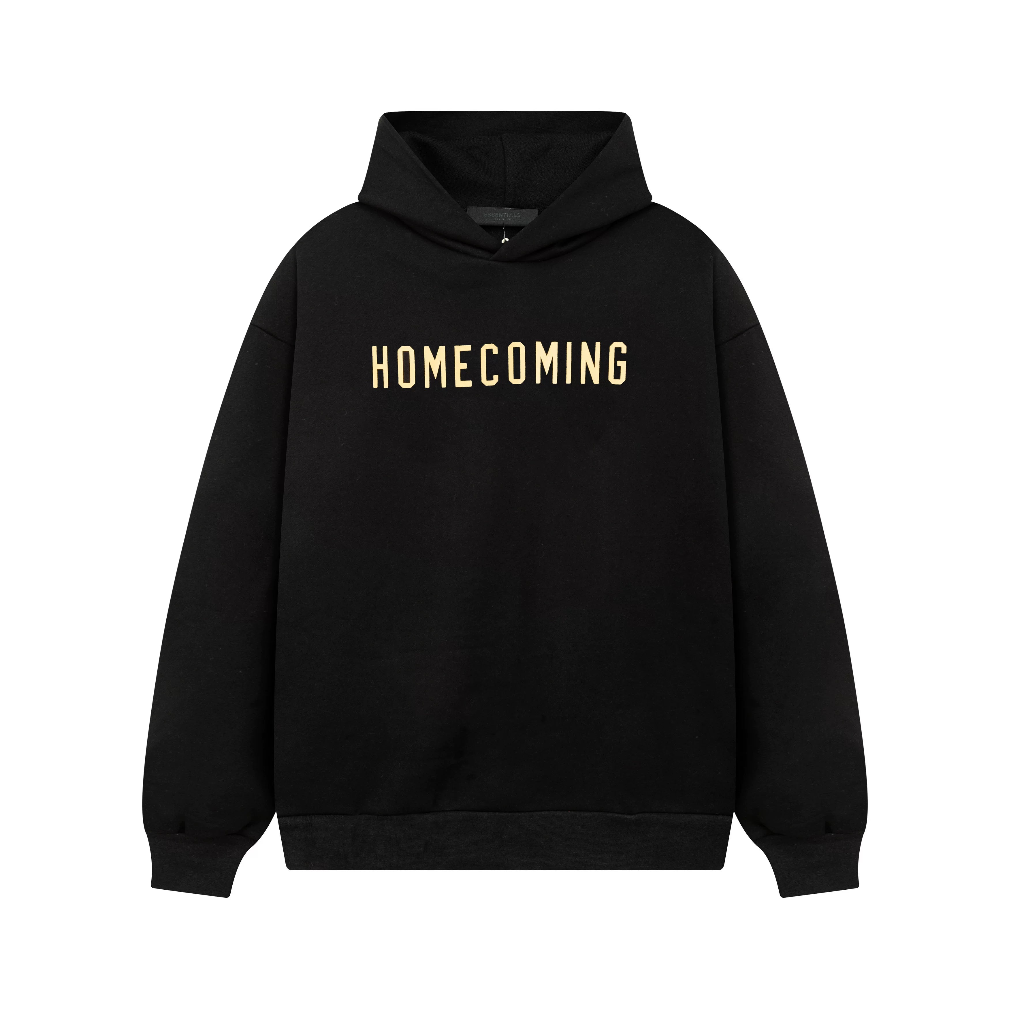Fog autumn/winter hoodie, sweatpants, long pants with fleece hoodie, versatile letter essentials, loose and trendy ins top (6)
