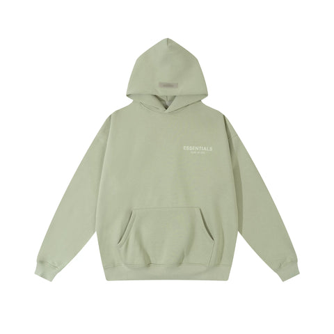Fog autumn/winter hoodie, sweatpants, long pants with fleece hoodie, versatile letter essentials, loose and trendy ins top (44)