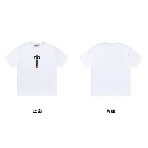 Trapstar short-sleeved T-shirt summer 2025 new letter print men and women casual loose round neck European and American trendy ins (5)