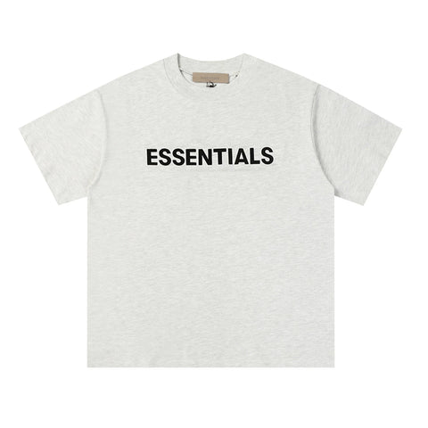 FOG double-line ESSENTIALS short-sleeved T-shirt men European and American couples trendy brand round neck loose cleanfit half-sleeved women (9)