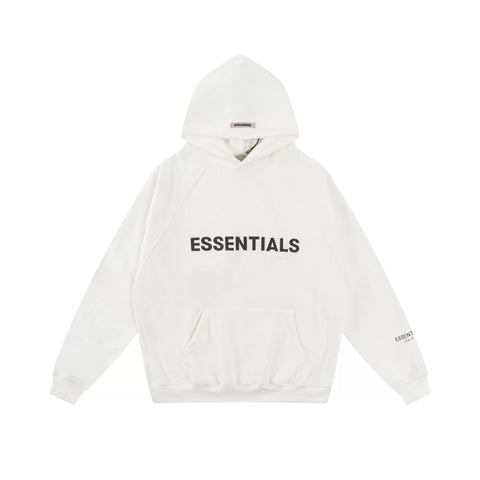 Fog autumn/winter hoodie, sweatpants, long pants with fleece hoodie, versatile letter essentials, loose and trendy ins top (27)
