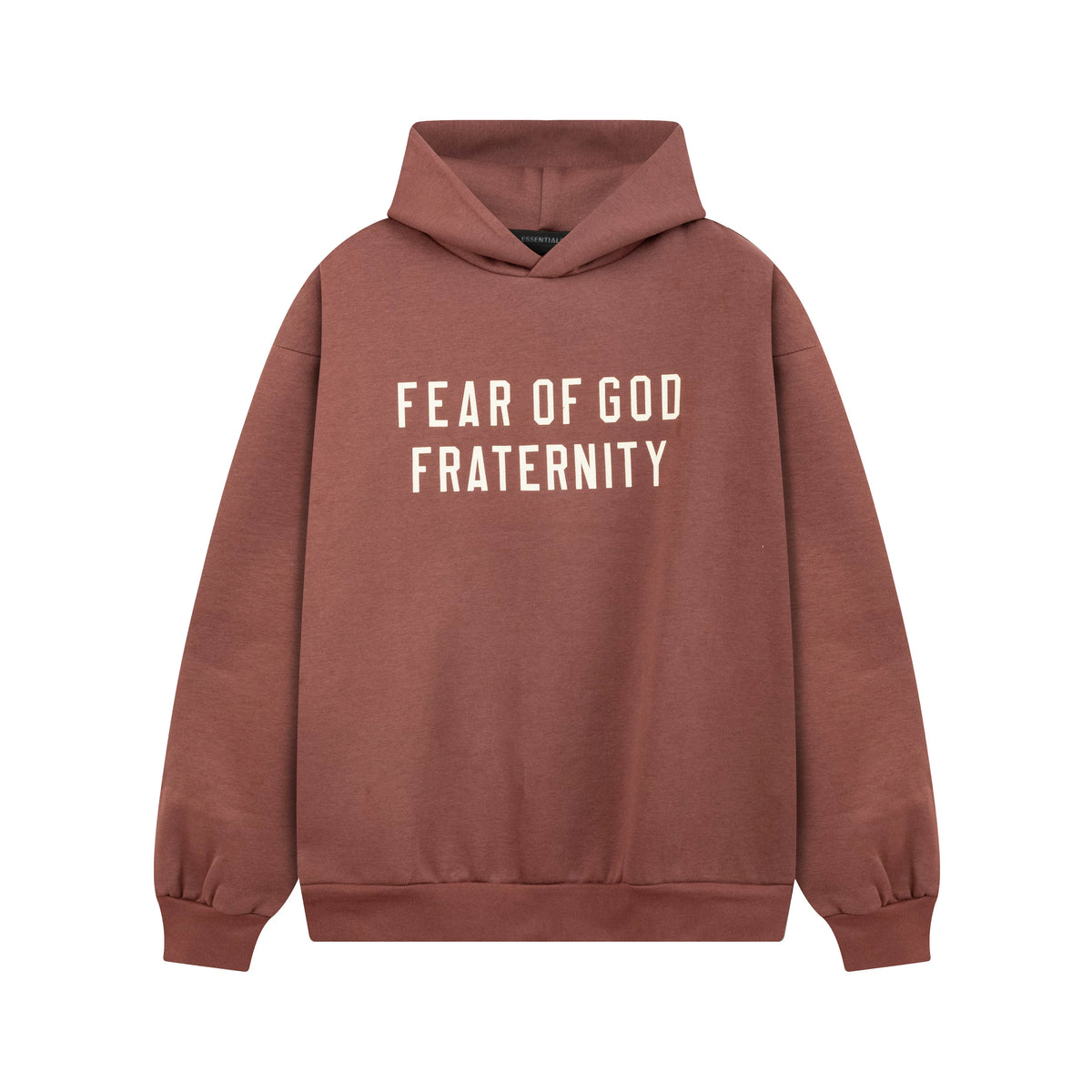 Fog autumn/winter hoodie, sweatpants, long pants with fleece hoodie, versatile letter essentials, loose and trendy ins top (17)