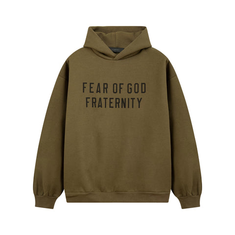 Fog autumn/winter hoodie, sweatpants, long pants with fleece hoodie, versatile letter essentials, loose and trendy ins top (12)