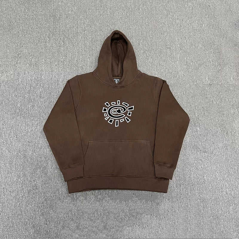 ADWYSD Logo Heavyweight Hoodie - Brown