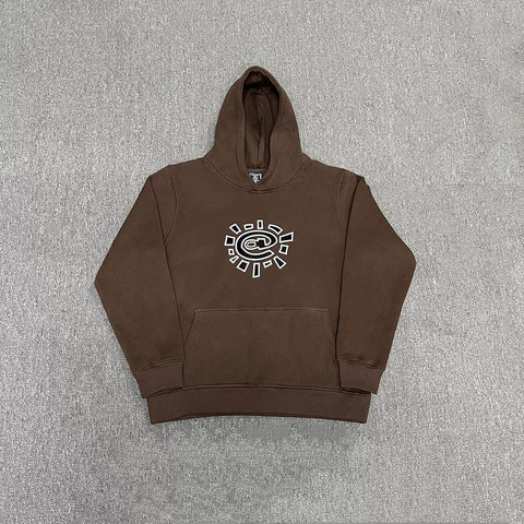 ADWYSD Logo Heavyweight Hoodie - Brown