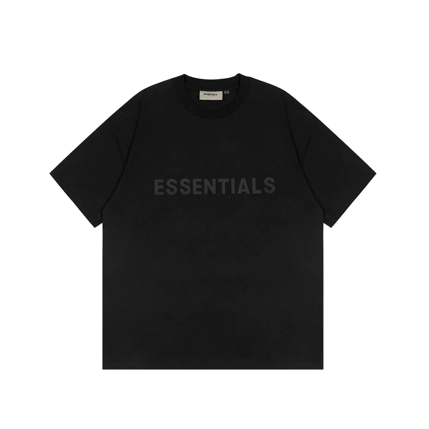 FOG double-line ESSENTIALS short-sleeved T-shirt men European and American couples trendy brand round neck loose cleanfit half-sleeved women (4)