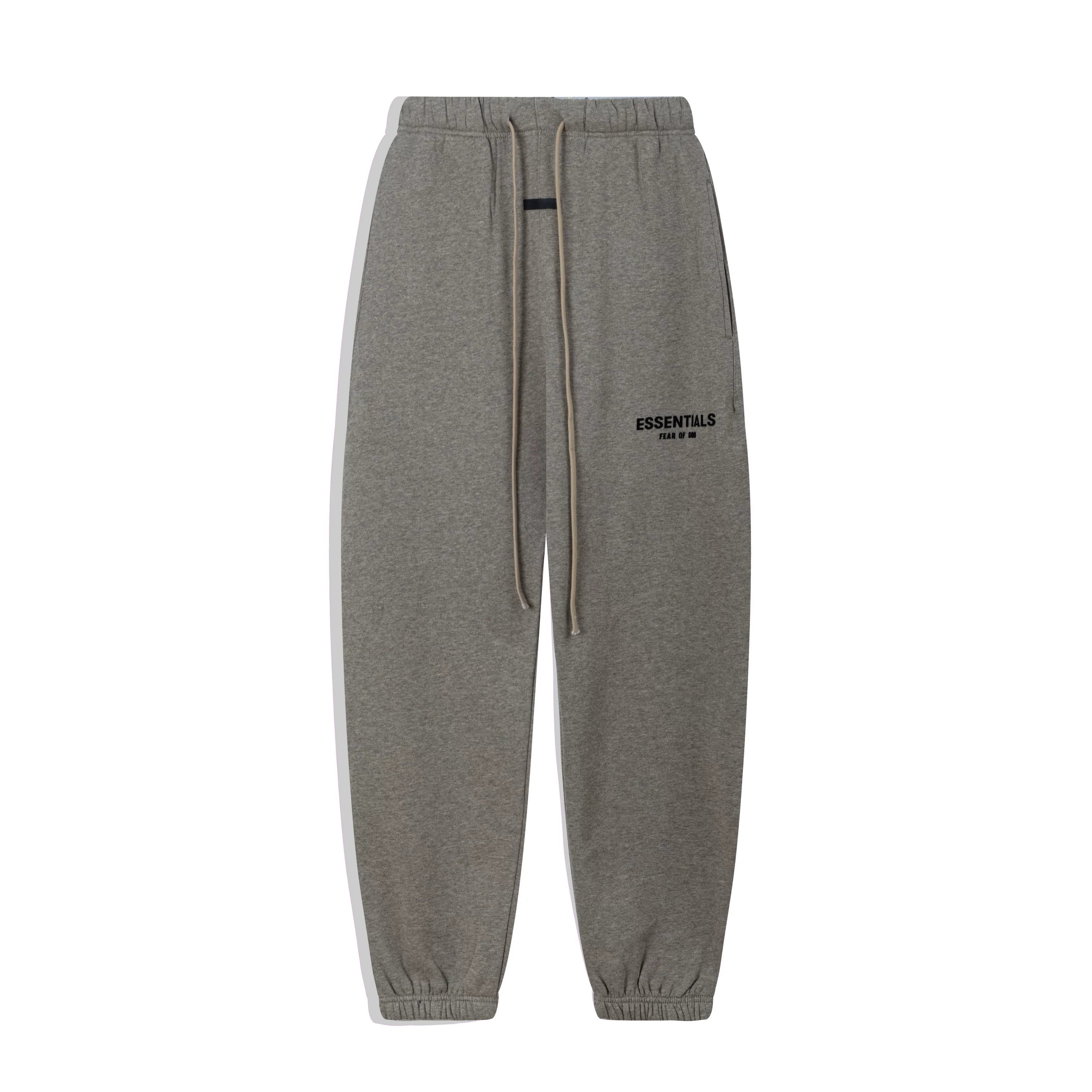 Fog autumn/winter hoodie, sweatpants, long pants with fleece hoodie, versatile letter essentials, loose and trendy ins top (5)