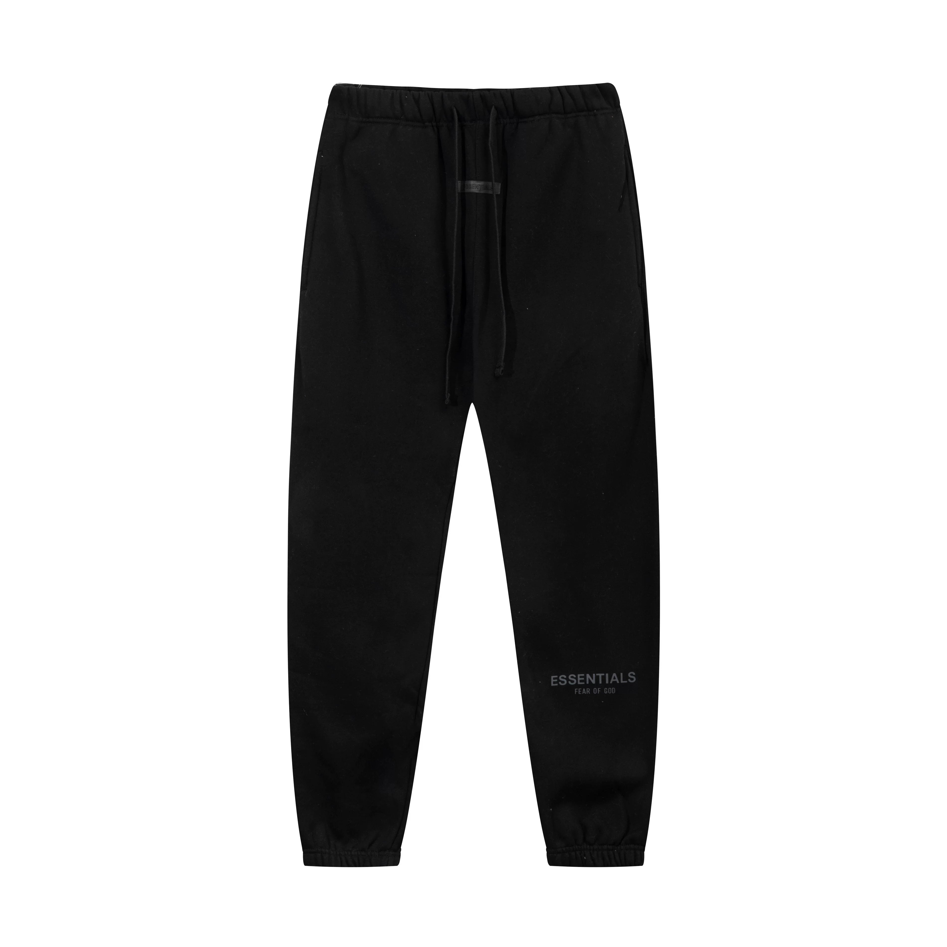 Fog autumn/winter hoodie, sweatpants, long pants with fleece hoodie, versatile letter essentials, loose and trendy ins top (31)