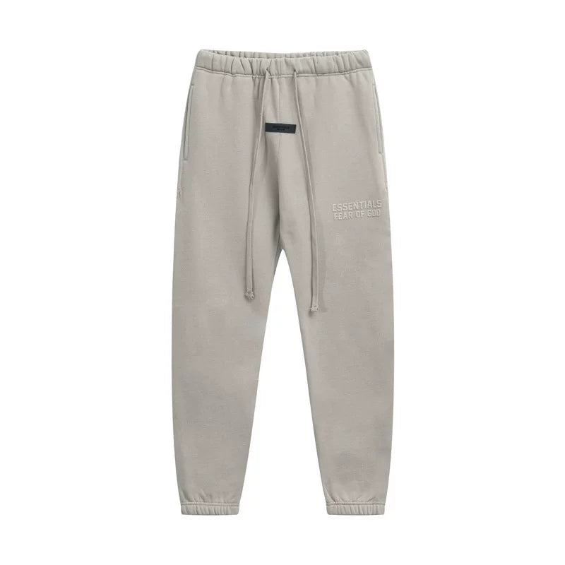 Fog autumn/winter hoodie, sweatpants, long pants with fleece hoodie, versatile letter essentials, loose and trendy ins top (51)