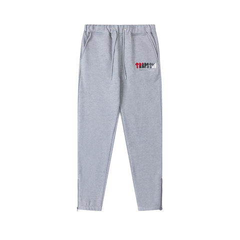 Trapstar niche trendy brand sweatshirt trousers sports leisure suit men and women couple autumn and winter plus velvet letter embroidery (19)