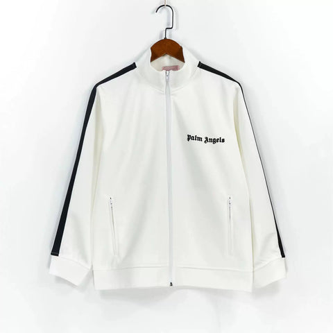 Palm Angels Classic Track Jacket - White/Black