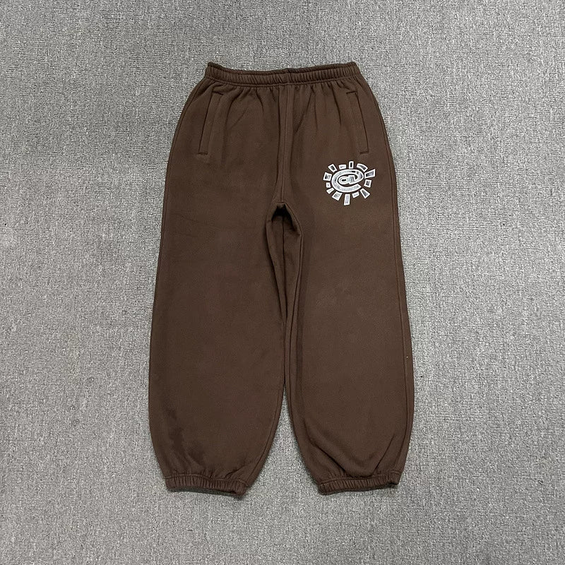 ADWYSD Logo Heavyweight Sweatpants - Brown