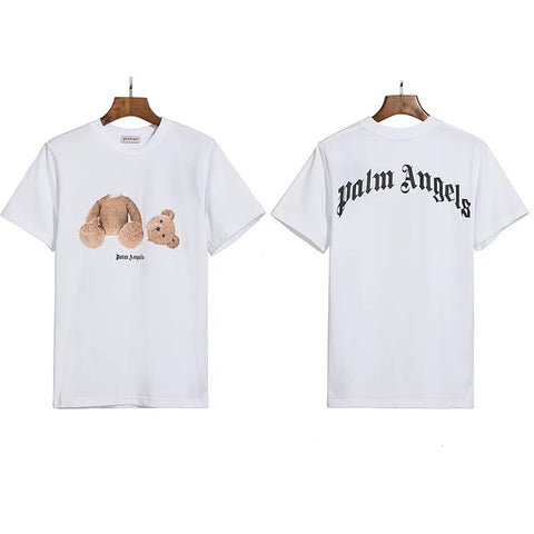 Palm Angels Headless Bear Graphic T-Shirt - White
