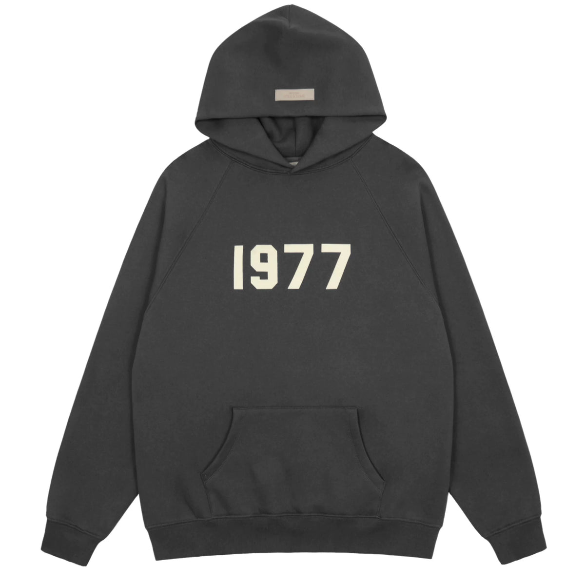 FOG double line heavyweight high street trendy brand hooded sweatshirt with plush loose sweatshirt jacket suitable for men and women, youthful and popular style (6)