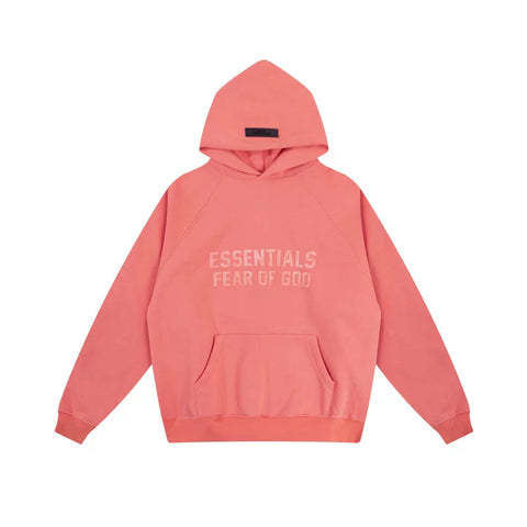 Fog autumn/winter hoodie, sweatpants, long pants with fleece hoodie, versatile letter essentials, loose and trendy ins top (47)