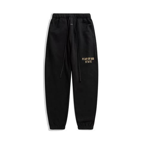 Fog autumn/winter hoodie, sweatpants, long pants with fleece hoodie, versatile letter essentials, loose and trendy ins top (11)