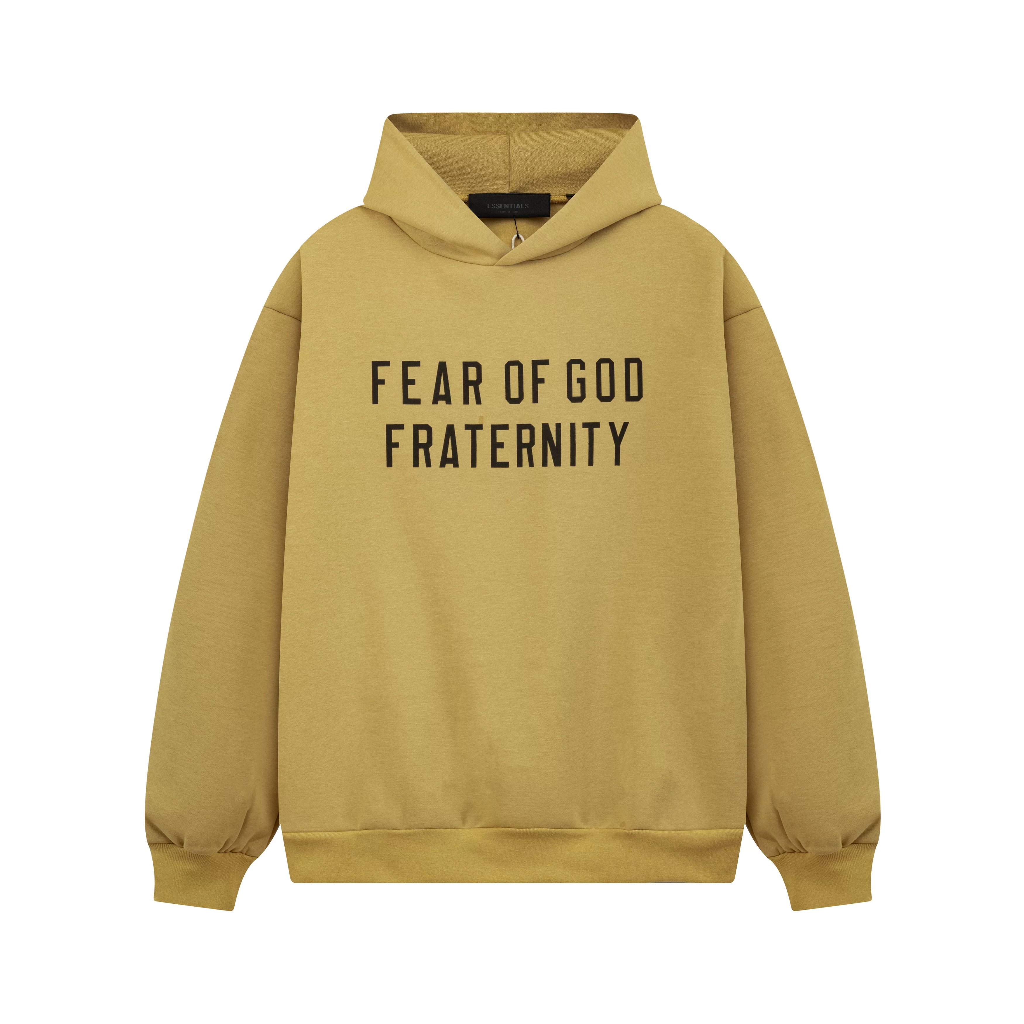 Fog autumn/winter hoodie, sweatpants, long pants with fleece hoodie, versatile letter essentials, loose and trendy ins top (14)