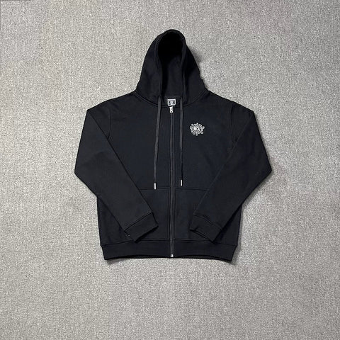 ADWYSD Full-Zip Logo Heavyweight Hoodie - Black