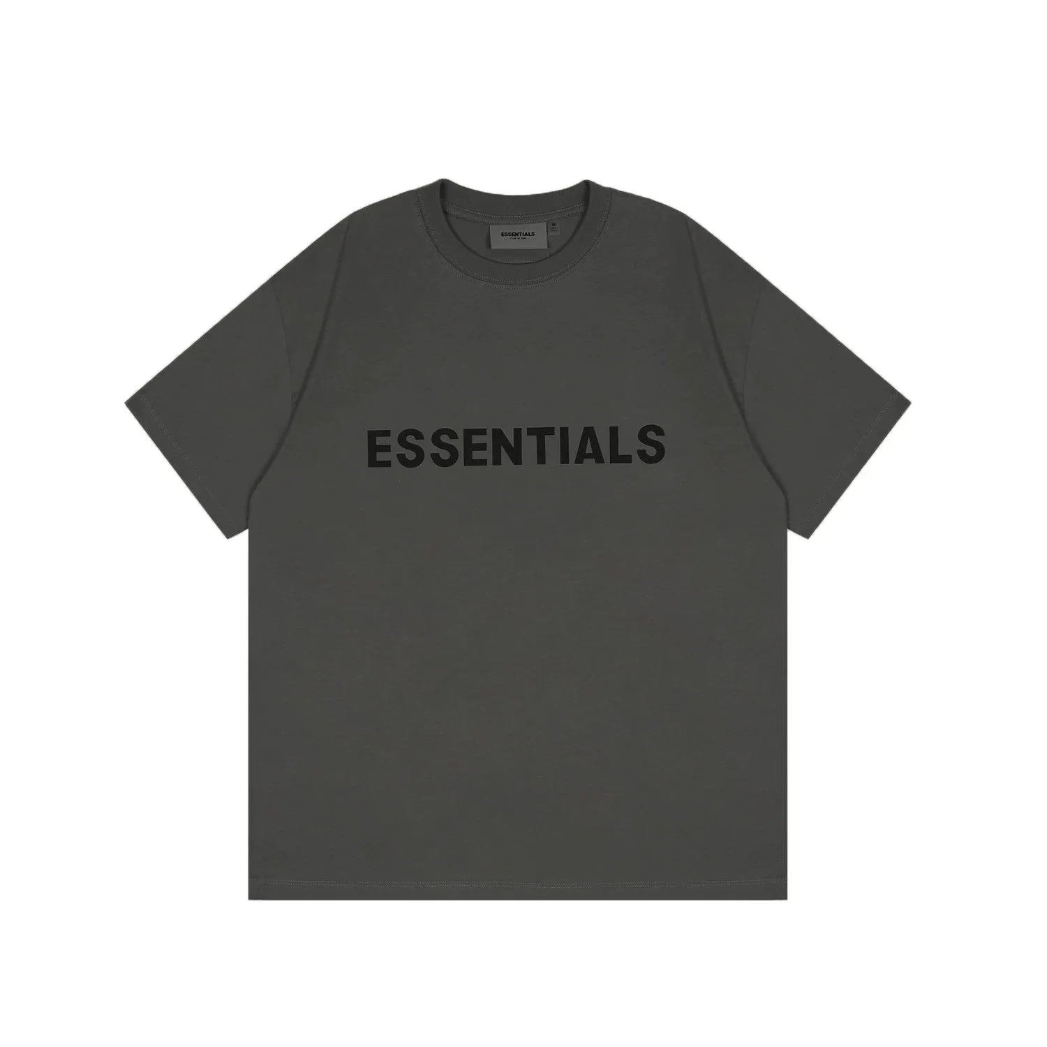 FOG double-line ESSENTIALS short-sleeved T-shirt men European and American couples trendy brand round neck loose cleanfit half-sleeved women (6)