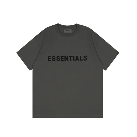 FOG double-line ESSENTIALS short-sleeved T-shirt men European and American couples trendy brand round neck loose cleanfit half-sleeved women (6)
