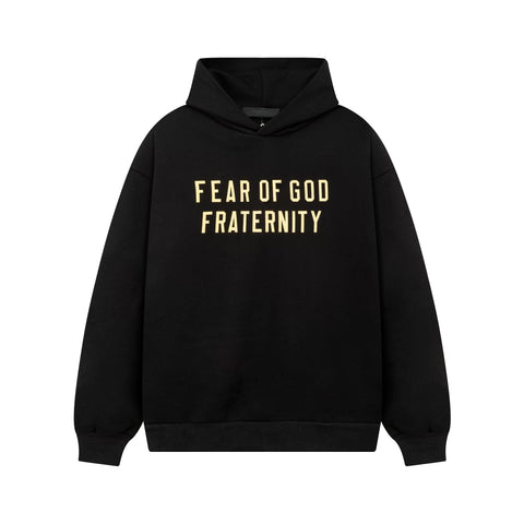 Fog autumn/winter hoodie, sweatpants, long pants with fleece hoodie, versatile letter essentials, loose and trendy ins top (11)