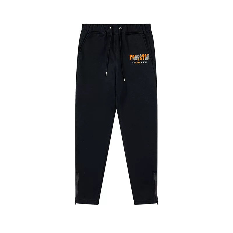 Trapstar niche trendy brand sweatshirt trousers sports leisure suit men and women couple autumn and winter plus velvet letter embroidery (9)