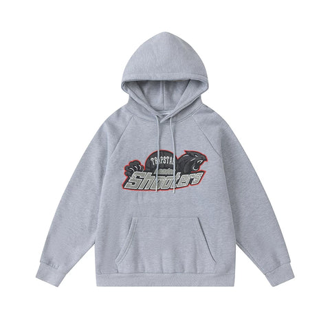 Trapstar niche trendy brand sweatshirt trousers sports leisure suit men and women couple autumn and winter plus velvet letter embroidery (28)